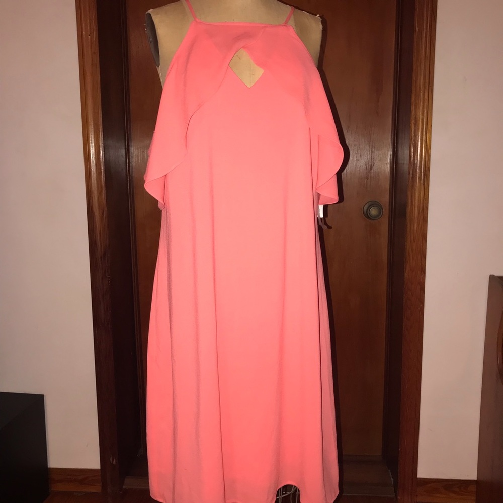 Thalia Sodi Coral dress